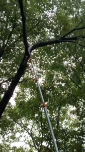 Garden Pruning High Branch Saw 3-7m Pole Saw For Tree Trimming Telescoping Garden Saw High Altitude Branch Pruning Saw Hand Tools