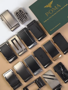 Thắt Lưng Nam Da Bò Cao Cấp kết hợp khoá cài đơn giản M7 cho phong cách tối giản - Full hộp Đựng