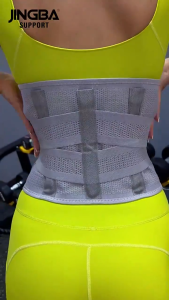 Gym Belt Workout Training Protective Men Women Fitness Sports Waist Back Support Belts Abdominal Belly Belt Adjustable Breathable Waist Protection Sweat Belt Waist Support Belts Waist Burning Slimming Belt