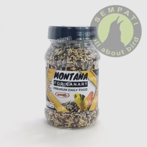 SEMPATI Montana For Canary Premium Daily Food Unique Pakan Harian Burung Kenari Canary Finch Branjangan Blackthroat Milet Biji Bijian Premium