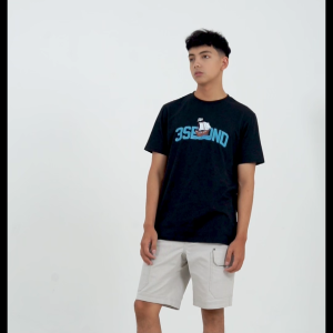 3Second Kaos Pria Lengan Pendek Katun Ultra Absorb Menyerap T Shirt Short Sleeve Baju Atasan OL-C360723