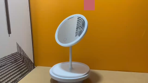 ORZ Cermin Make Up 17cm dengan Lampu LED Ring Light 3 in 1 Color - HZJ-033