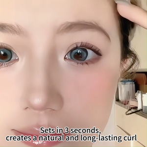 New 3D eyelashes curler Wide Angle Natural Curling Eyelash Curler Portable Easy to Use Travel Eyelash Curler Curved Eyelash Curlers for Any Eye Shapes Borderless Design Fits Long-Lasting Curl Beauty Makeup Tool