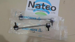 [2pcs/set] LINK STABILIZER FOR VW SANTANA automotive stabilizer with metal rods and black connectors for steering and suspension.