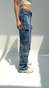 PAHLAWAN FASHION - CELANA JEANS KIMI CARGO PANTS