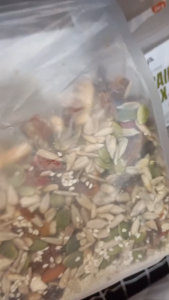 Trail Mix Campuran Biji - Bijian Pilihan Kaya Serat Pangan Healthy Food 100% Organic Bonus Peci Rajut