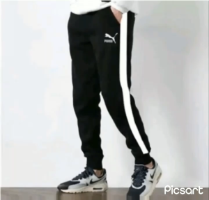 Celana Training Panjang Bahan Kain Fleece Warna Hitam Garis Putih Ready Size 28/S 30/M 32/L 34/XL 36/XXL Pemesanan Bisa Melalui System COD Atau Bayar Ditempat Saat Barang Sampai