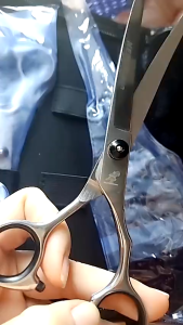 【NEPURLson】Pet Grooming kit set for dogs Straight Cut Thinning Scissor Set Pet Hair Cutting Barber Tools