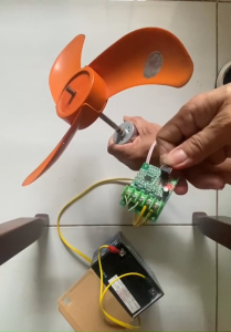 Combo Đông Cơ không Chổi Than 3 fa Nidec 18W 20V và Mạch ESC Kiêm Công Tắc Điều Khiển Tốc Độ