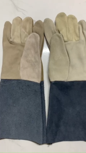 GĂNG TAY CÁCH NHIỆTGĂNG TAY DA THỢ HÀN CHỐNG CHÁY