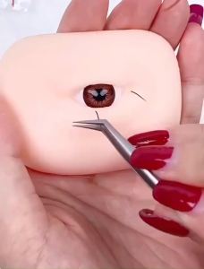 Mắt 5D Silicon Tập Luyện NỐI MIPHUN XĂM MÀY_LUYỆN SỢI_PHUN MÍ_Mắt Nối Mi 5D Phun Xăm Điêu Khắc_MàyMíMắt Học Phun Xăm