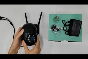 Hamrol 4K 8MP Wifi IP Camera 5MP 3MP H.265 Auto Tracking 5X Zoom Wireless Outdoor PTZ Camera 1080P CCTV Camera Connect to Cellphone P2P iCsee