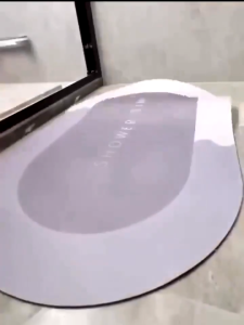 Encora Non Slip Floor Mat Anti-Slip Mat Diatom Mud Carpet Fast Dry Rugs Karpet Bilik Air Water Absorption Bathroom 硅藻泥垫