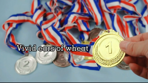 Medali Warna Emas Perak Perunggu Plus Medalion Mendali Gold Silver Bronze Penghargaan Lomba