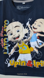 Kaos Distro Anak Laki-laki Karakter Upin Ipin Import 1 - 10 Tahun by Hypelane Kids