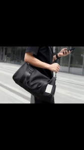 กระเป๋ายิมสำหรับผู้ชาย หนังกันน้ำ ไซโลรองเท้าอิสระ การเดินทางระยะสั้นพิเศษ Travel Bag