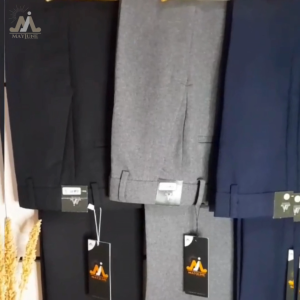 MAYJUNE Celana Panjang Pria Formal Kerja Slimfit Hitam Size 27 - 38
