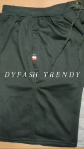 PAKET ( 5 PCS ) Celana Rib Pendek Pria Dewasa/Celana Santai/Celana Casual Pria