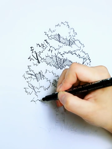 Papeterie - Pigment Liner 1pc Fineliner Artist Architect Sketch Designer Illustrator Manga Graphic Drawing System Pen