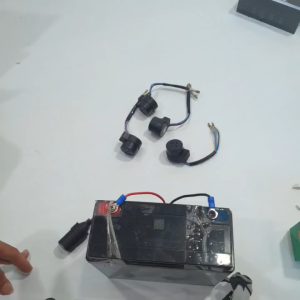 Còi chip xi nhan xe máy hình tròn kêu to