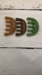 Lược 5 răng massage thư giãn cho cơ thể lược chải massage da đầu lược gỗ đàn hương