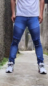 Celana Jeans Pria Panjang Slim Fit Bikers Terbaru Celana Jeans Pria Skinny Pensil Stretch Panjang Cowok Dewasa