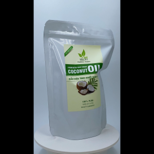 Dầu Dừa Lên Men Tách Lạnh Tinh Khiết Viet Healthy Túi Tiện Lợi 1000ml