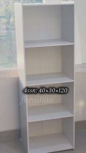 RAK BUKU SERBAGUNA BOOK SHELF LEMARI SERBAGUNA RAK MODERN RSG [PARCIL]