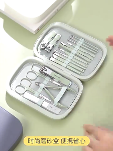 Gunting Kuku Best Quality Set 18 in1 Bahan Carbon Steel - Alat Perawatan Kuku Telinga & Kutikula Anti Karat