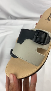 Vina Sandal Wanita CMT Slop Kokop Slide Sandal Flat Teplek Motif Gesper Kombinasi Flat Color Series