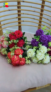 BUNGA HIAS POM-POM SALJU K5 B8161 HIAS ARTIFICIAL