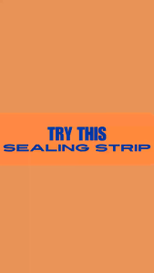 1pc Silicone Rubber Door Draft Strip Stopper Sound Insulation 100cm One Side Seal Strip Door Bottom Gap