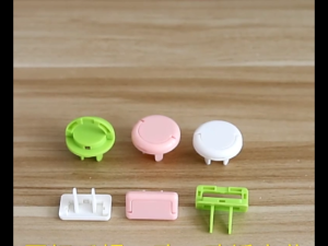 Set 10 bịt ổ điện chống giật bảo vệ an toàn điện cho bé loại 2 chân 3 chân nhựa ABS siêu bền chống cháy nổ-NIEVE