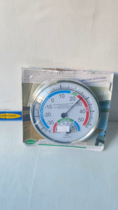 THERMOMETER ALAT PENGUKUR SUHU RUANGAN ANALOG KELEMBAPAN UDARA KAMAR MUDAH DIBACA DIGANTUNG