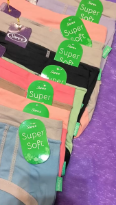 CELANA DALAM SOREX 1255 CD WANITA LUSINAN BAHAN SUPER SOFT MENYERAP KERINGAT ANTI BAKTERY DAN NYAMAN