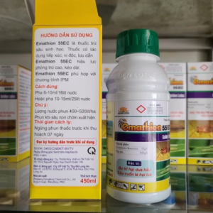Thuốc trừ sâu Emathion 55EC (100ml) Đặc t rị: Bọ trĩ Sâu cuốn lá Sâu tơ