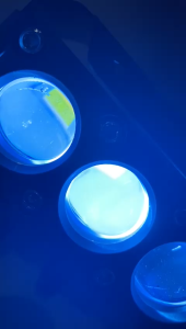 X-CASE LAMPU TEMBAK DEVIL EYE 8030 SQL 3 MATA PUTIH KUNING DAN PUTIH PUTIH 45 WATT