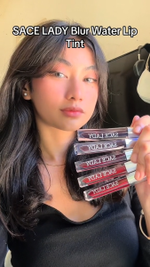 SACE LADY Lip Tint Mask-proof&Water-proof Matte Lipstick Lightweight Non-stick cup Lip Makeup
