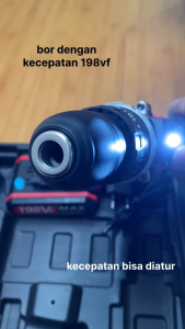 999VF Mesin Bor Impact Drill / Bor baterai / Bor Tanpa Kabel / Bor Listrik / Bor Listrik Set / Bor Tangan Listrik / Bor baterai