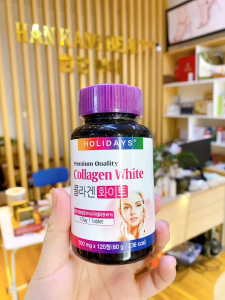 Viên Collagen Trắng Da Holidays Premium Quality Collagen White (hộp 120 viên)