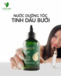 Cải tiến mới - Nước dưỡng tóc tinh dầu bưởi pomelo cocoon 140ml VEGAN - Mỹ phẩm thuần chay