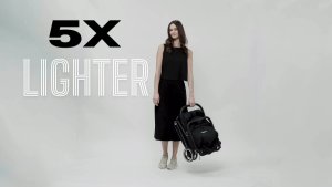 Akeeva Carbon Fiber Stroller (Carbon-F): Lightweight & Comfortable Travel Solution