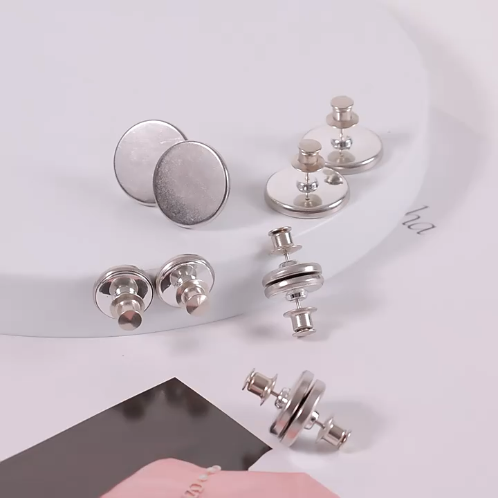 Magnetic Curtain Buckle Detachable Window Curtain Sun-Block Light block Metal Buttons Free-Detachable Adjustment Clip Accessories
