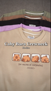 HODISO - Capybara Crewneck Sweater