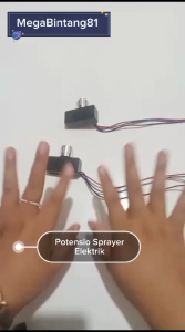 Potensio potensio sprayer elektrik potensio sprayer potensio semprotan hama