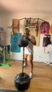 HFT กระสอบทราย Cobra-B ตั้งพื้น เป้าชกมวยเกรดพรีเมี่ยม กระสอบซ้อมมวย ชกมวย Reflex Bag - Homefittools กระสอบทรายชกมวย - Lazada