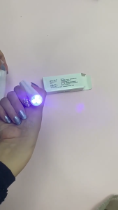 Ali Nail Shop UV Lamp Nail Dryer 3w Portable UV LED Nail Lamp Mini Quick Drying Light Nail Art Equipment