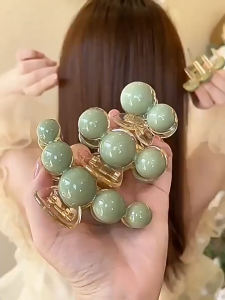 FR-C1120 Jepit Rambut Motif Mutiara Wanita Jedai Mutiara Jumbo Aksesoris Fashion Elegan