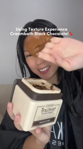 (SATUAN) MAKARIZO Texture Experience Creambath 60ml Sachet BLACK CHOCOLATE Perawatan Rambut Rusak