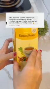 Paket 3 box Rimpang Booster / rimpang celup rimpang booster / Minuman Serbuk Rimpang 3 Box